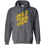 Sweatshirts Dark Heather / Small Only The Mad Yellow Pullover Hoodie