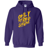 Sweatshirts Purple / Small Only The Mad Yellow Pullover Hoodie