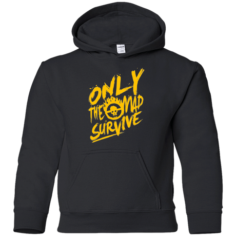 Sweatshirts Black / YS Only The Mad Yellow Youth Hoodie
