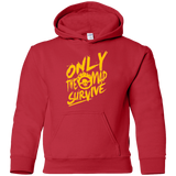 Sweatshirts Red / YS Only The Mad Yellow Youth Hoodie