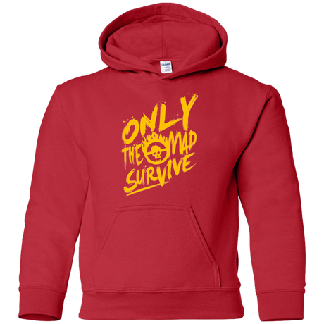 Sweatshirts Red / YS Only The Mad Yellow Youth Hoodie