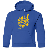 Sweatshirts Royal / YS Only The Mad Yellow Youth Hoodie