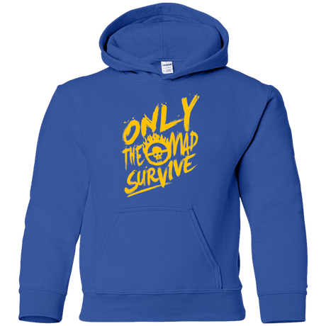 Sweatshirts Royal / YS Only The Mad Yellow Youth Hoodie