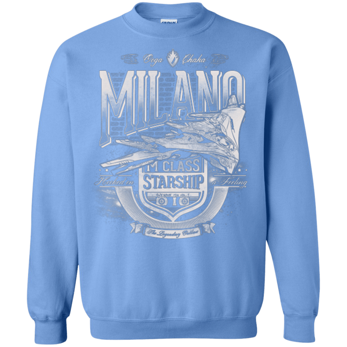 Sweatshirts Carolina Blue / Small Ooga Chaka Crewneck Sweatshirt