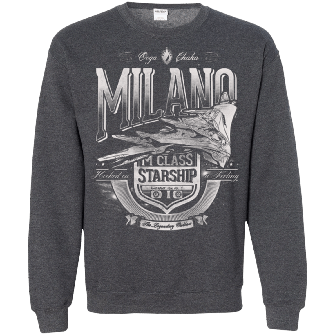 Sweatshirts Dark Heather / Small Ooga Chaka Crewneck Sweatshirt