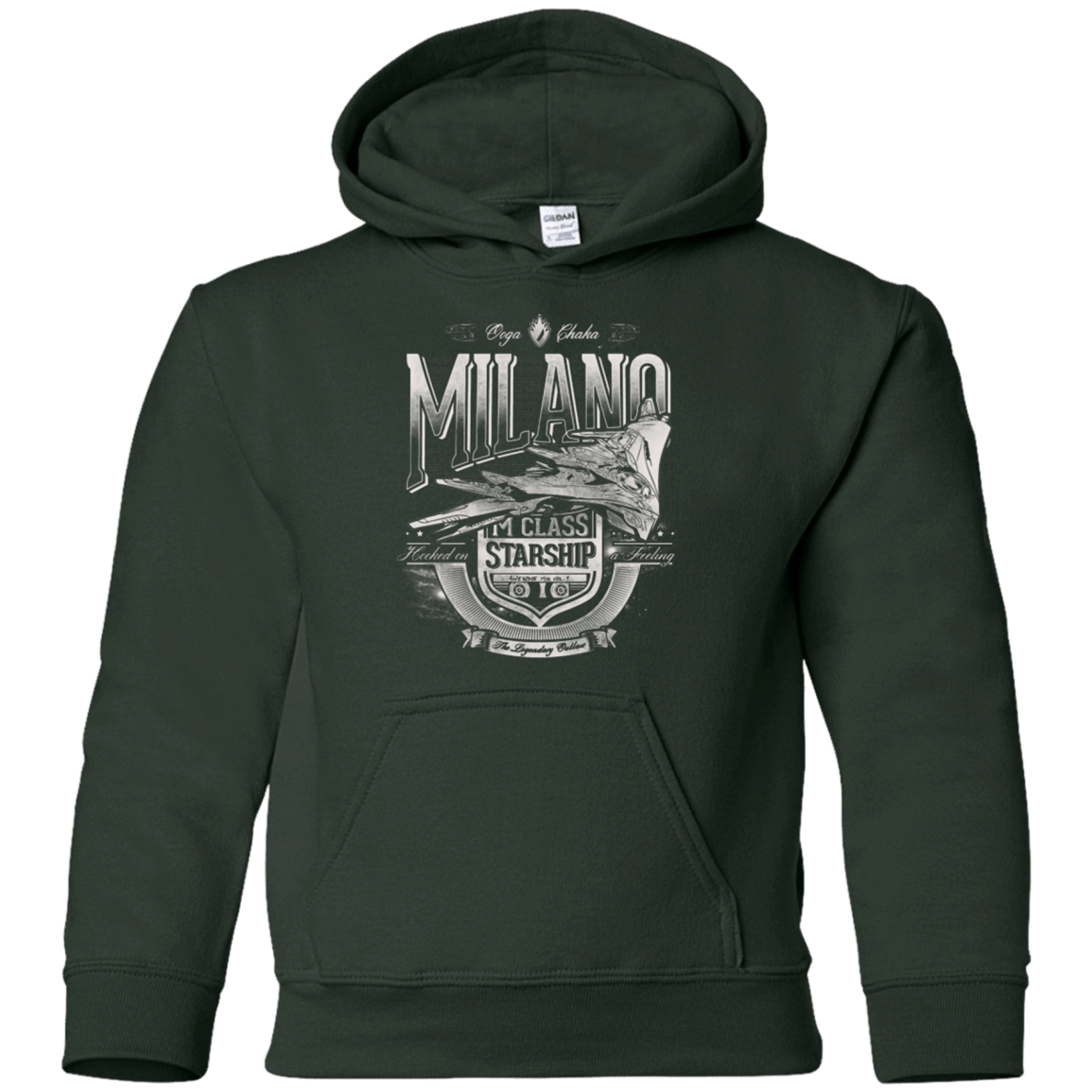 Sweatshirts Forest Green / YS Ooga Chaka Youth Hoodie