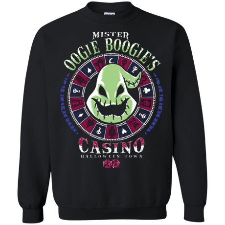Sweatshirts Black / Small Oogies Casino Crewneck Sweatshirt