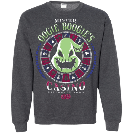 Sweatshirts Dark Heather / Small Oogies Casino Crewneck Sweatshirt