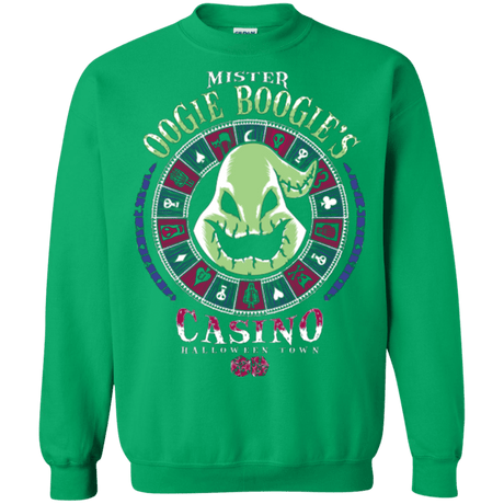 Sweatshirts Irish Green / Small Oogies Casino Crewneck Sweatshirt