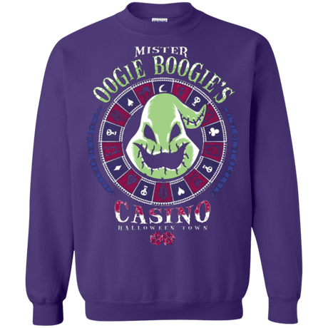 Sweatshirts Purple / Small Oogies Casino Crewneck Sweatshirt