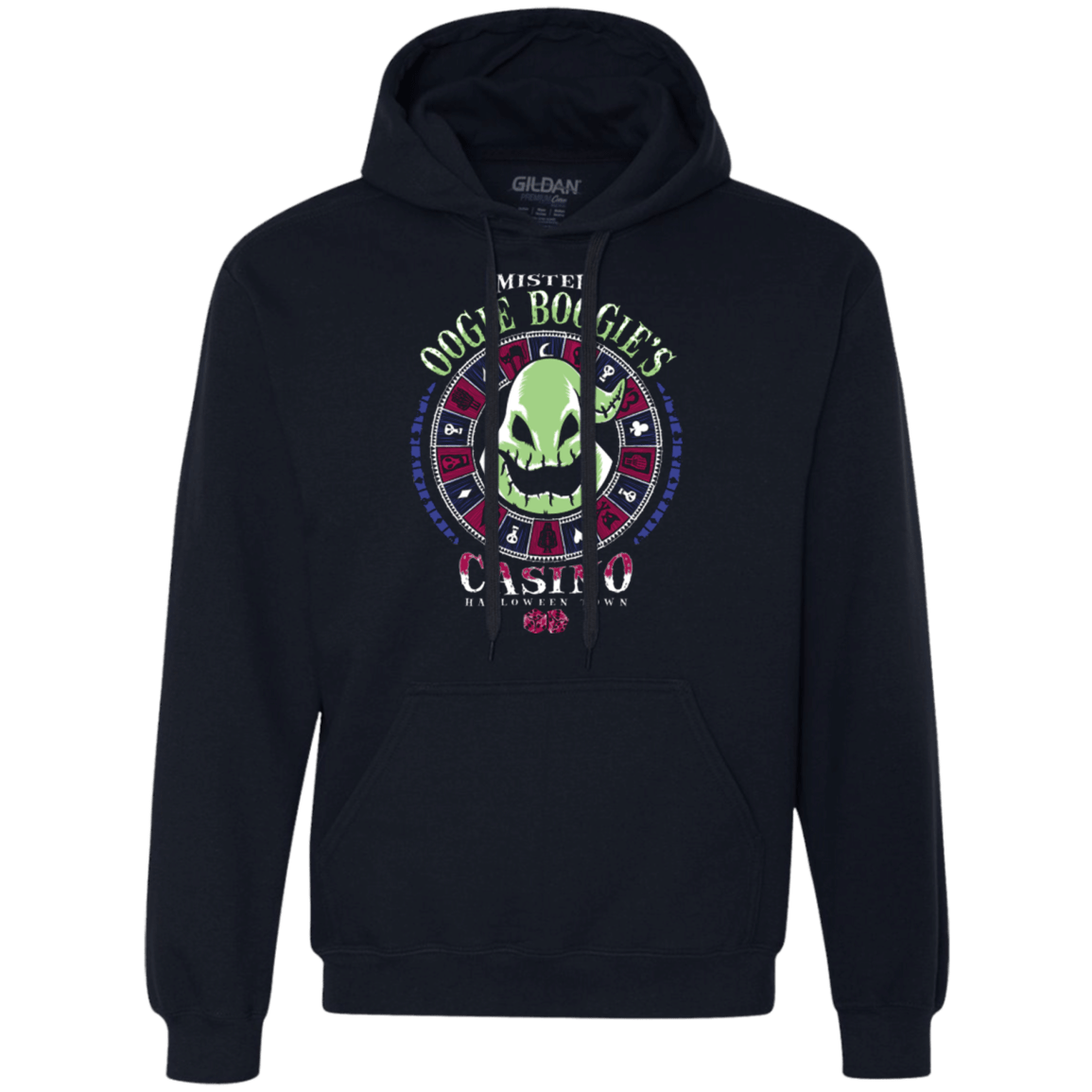 Sweatshirts Navy / Small Oogies Casino Premium Fleece Hoodie