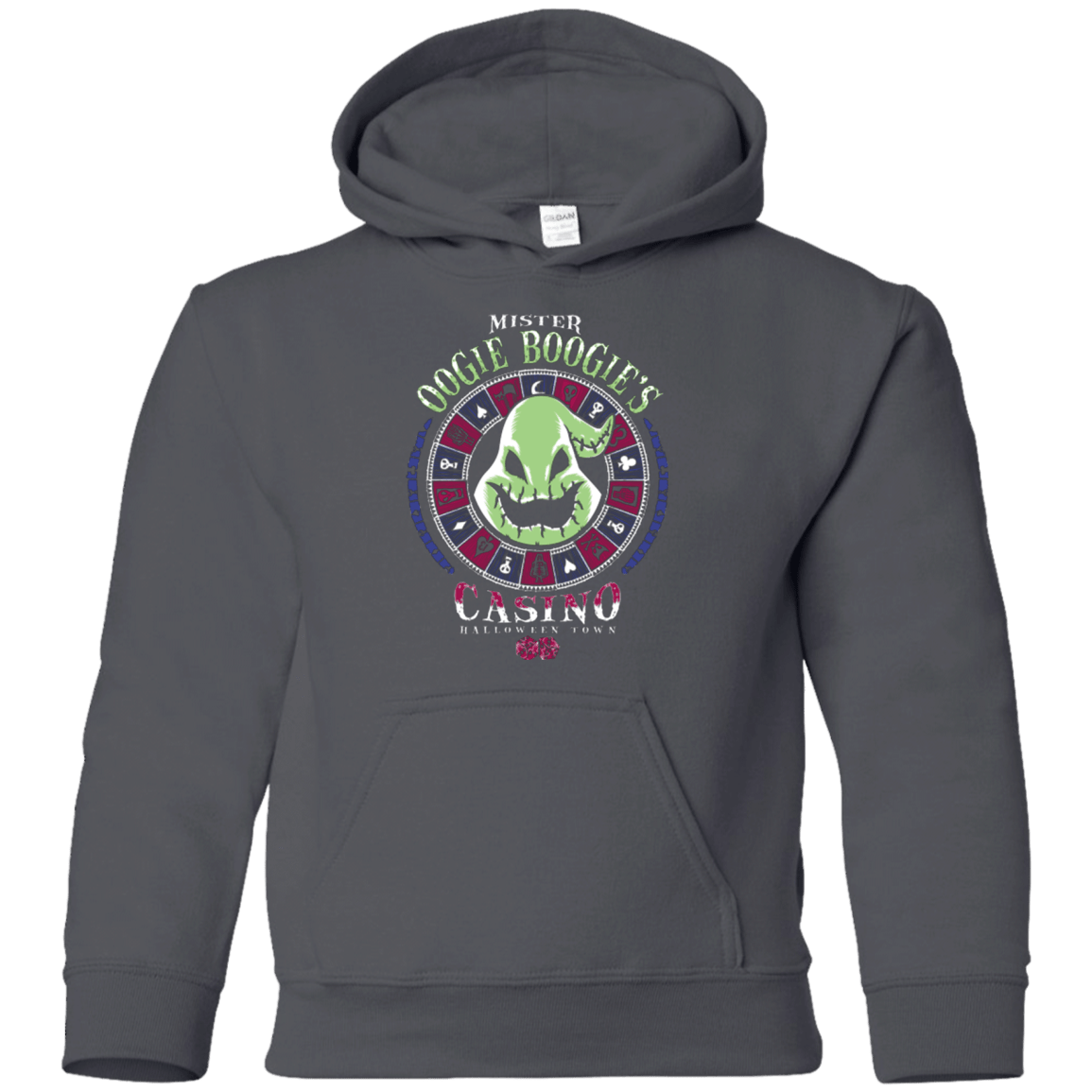 Sweatshirts Charcoal / YS Oogies Casino Youth Hoodie