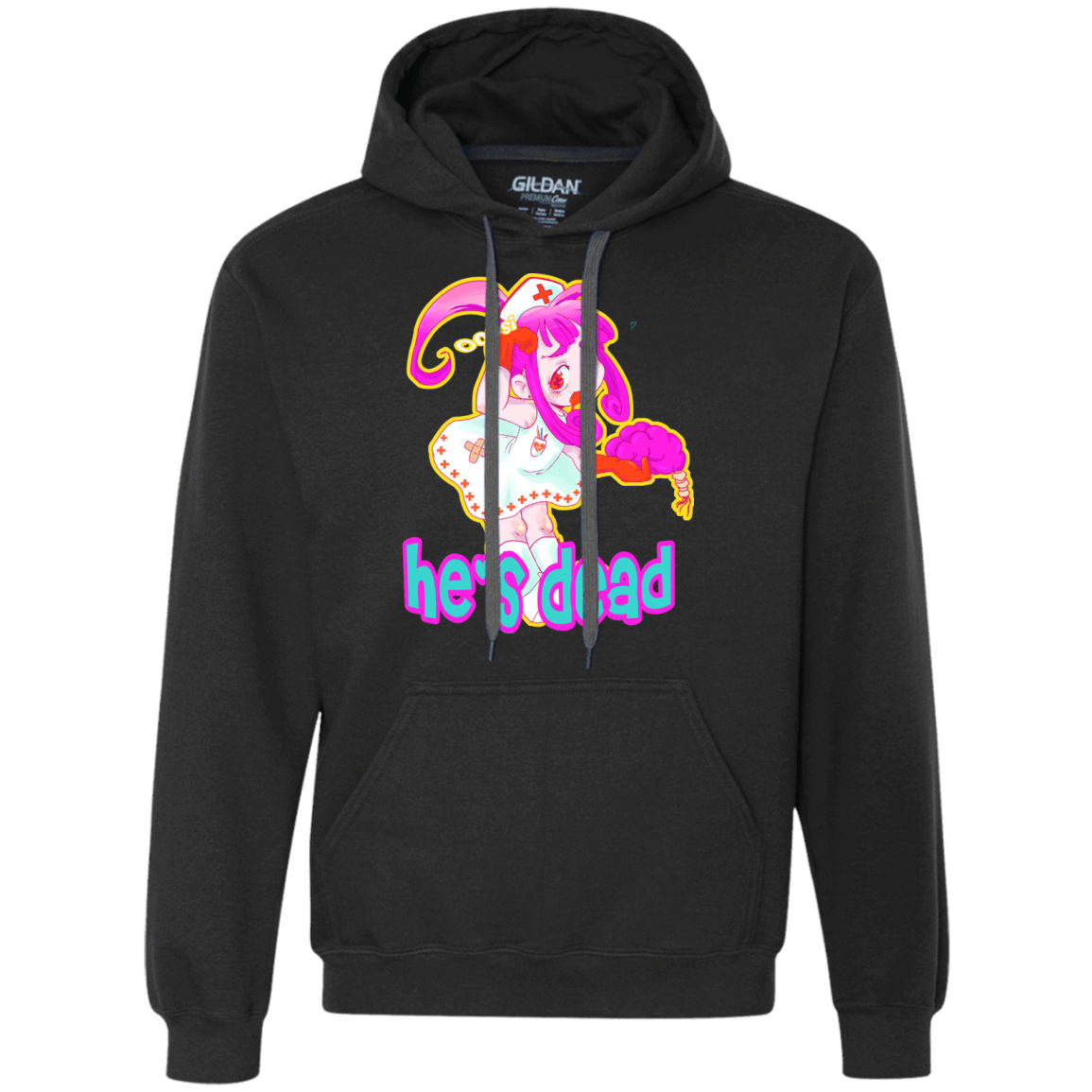 Sweatshirts Black / S Oopsi Premium Fleece Hoodie