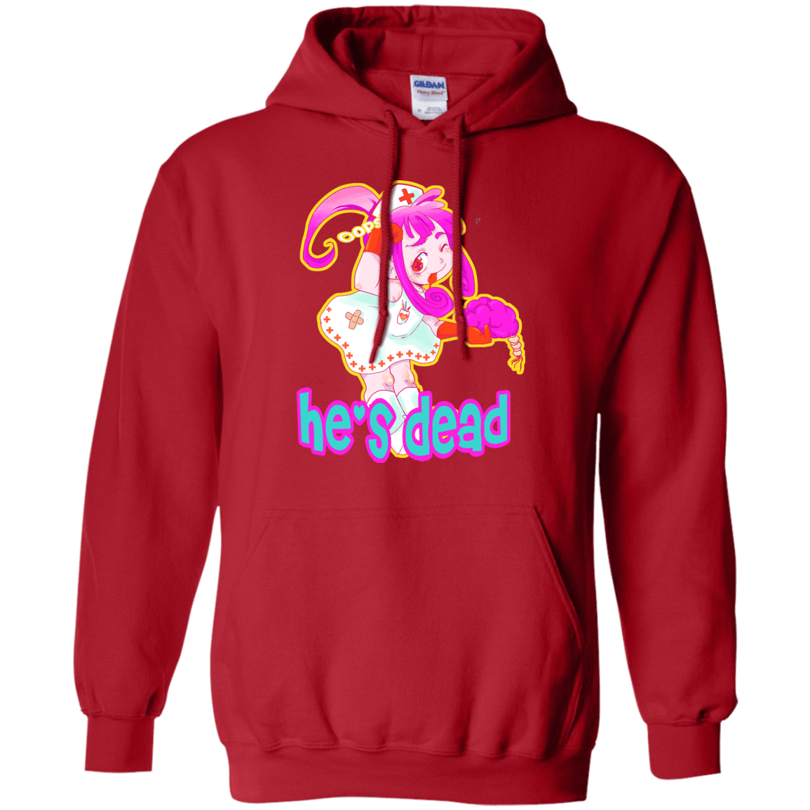 Sweatshirts Red / S Oopsi Pullover Hoodie