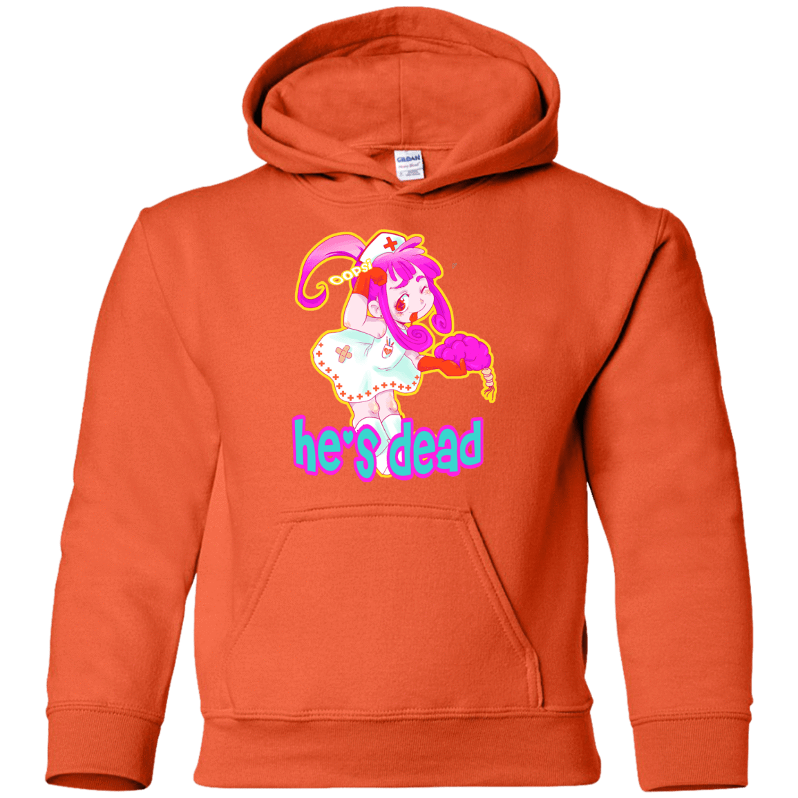 Sweatshirts Orange / YS Oopsi Youth Hoodie