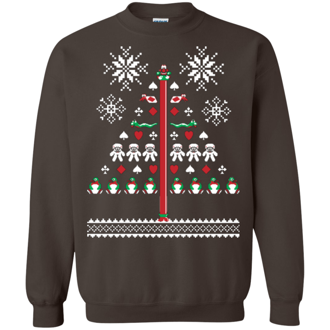 Sweatshirts Dark Chocolate / Small Operation Christmas Cod Crewneck Sweatshirt