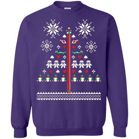 Sweatshirts Purple / Small Operation Christmas Cod Crewneck Sweatshirt