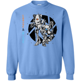 Sweatshirts Carolina Blue / S Orange and Blue Crewneck Sweatshirt