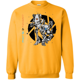 Sweatshirts Gold / S Orange and Blue Crewneck Sweatshirt