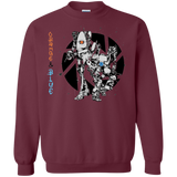 Sweatshirts Maroon / S Orange and Blue Crewneck Sweatshirt