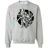 Sweatshirts Sport Grey / S Orange and Blue Crewneck Sweatshirt