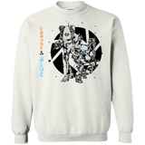 Sweatshirts White / S Orange and Blue Crewneck Sweatshirt