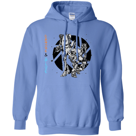 Sweatshirts Carolina Blue / S Orange and Blue Pullover Hoodie