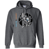 Sweatshirts Dark Heather / S Orange and Blue Pullover Hoodie