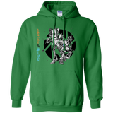 Sweatshirts Irish Green / S Orange and Blue Pullover Hoodie