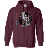 Sweatshirts Maroon / S Orange and Blue Pullover Hoodie