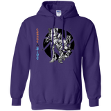 Sweatshirts Purple / S Orange and Blue Pullover Hoodie