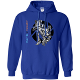 Sweatshirts Royal / S Orange and Blue Pullover Hoodie