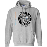 Sweatshirts Sport Grey / S Orange and Blue Pullover Hoodie