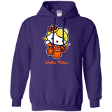 Sweatshirts Purple / Small Orange is the New Cat Pullover Hoodie