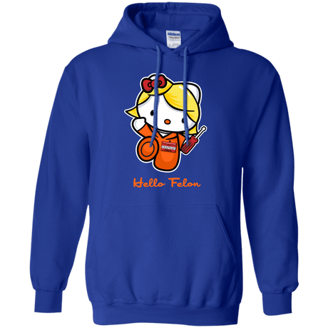 Sweatshirts Royal / Small Orange is the New Cat Pullover Hoodie