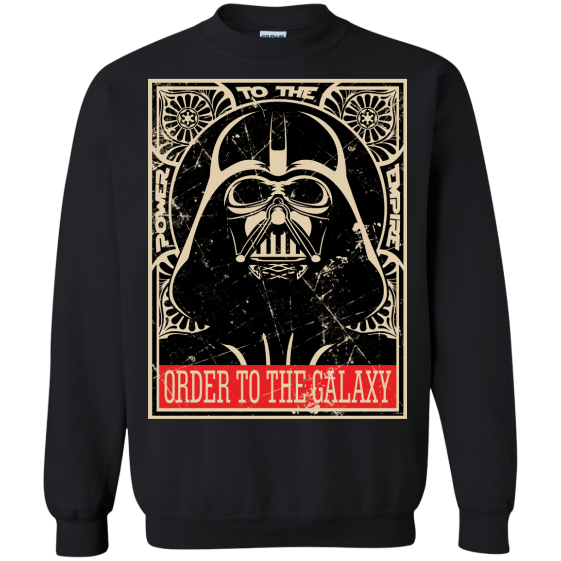 Sweatshirts Black / S Order to the galaxy Crewneck Sweatshirt