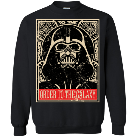 Sweatshirts Black / S Order to the galaxy Crewneck Sweatshirt