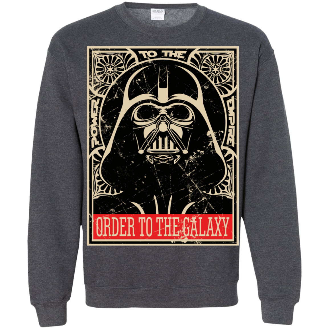 Sweatshirts Dark Heather / S Order to the galaxy Crewneck Sweatshirt
