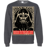 Sweatshirts Dark Heather / S Order to the galaxy Crewneck Sweatshirt