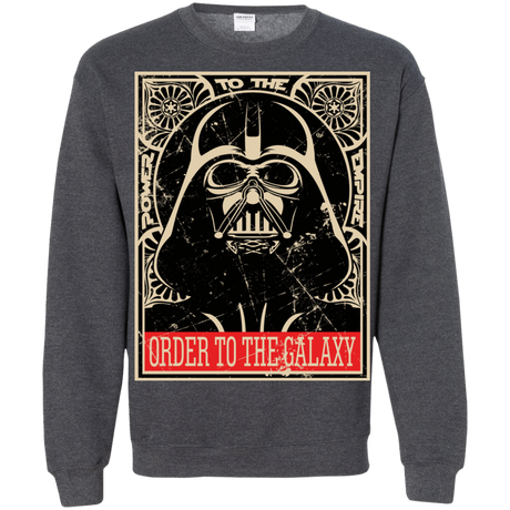 Sweatshirts Dark Heather / S Order to the galaxy Crewneck Sweatshirt