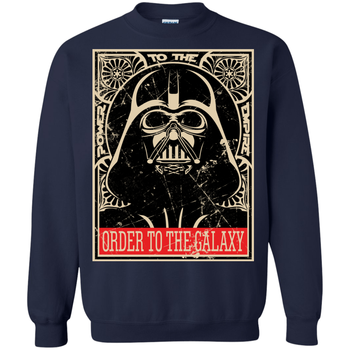 Sweatshirts Navy / S Order to the galaxy Crewneck Sweatshirt