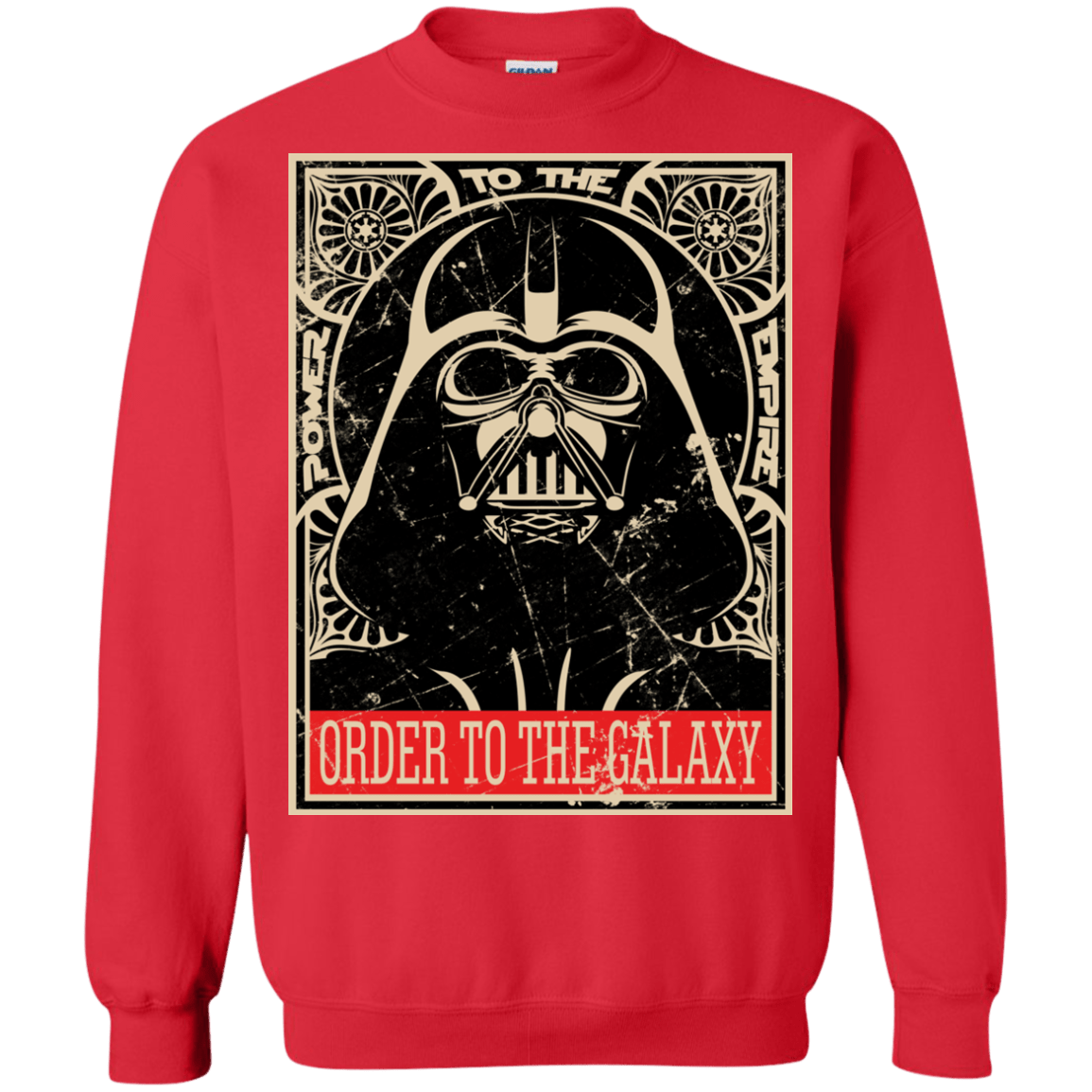 Sweatshirts Red / S Order to the galaxy Crewneck Sweatshirt
