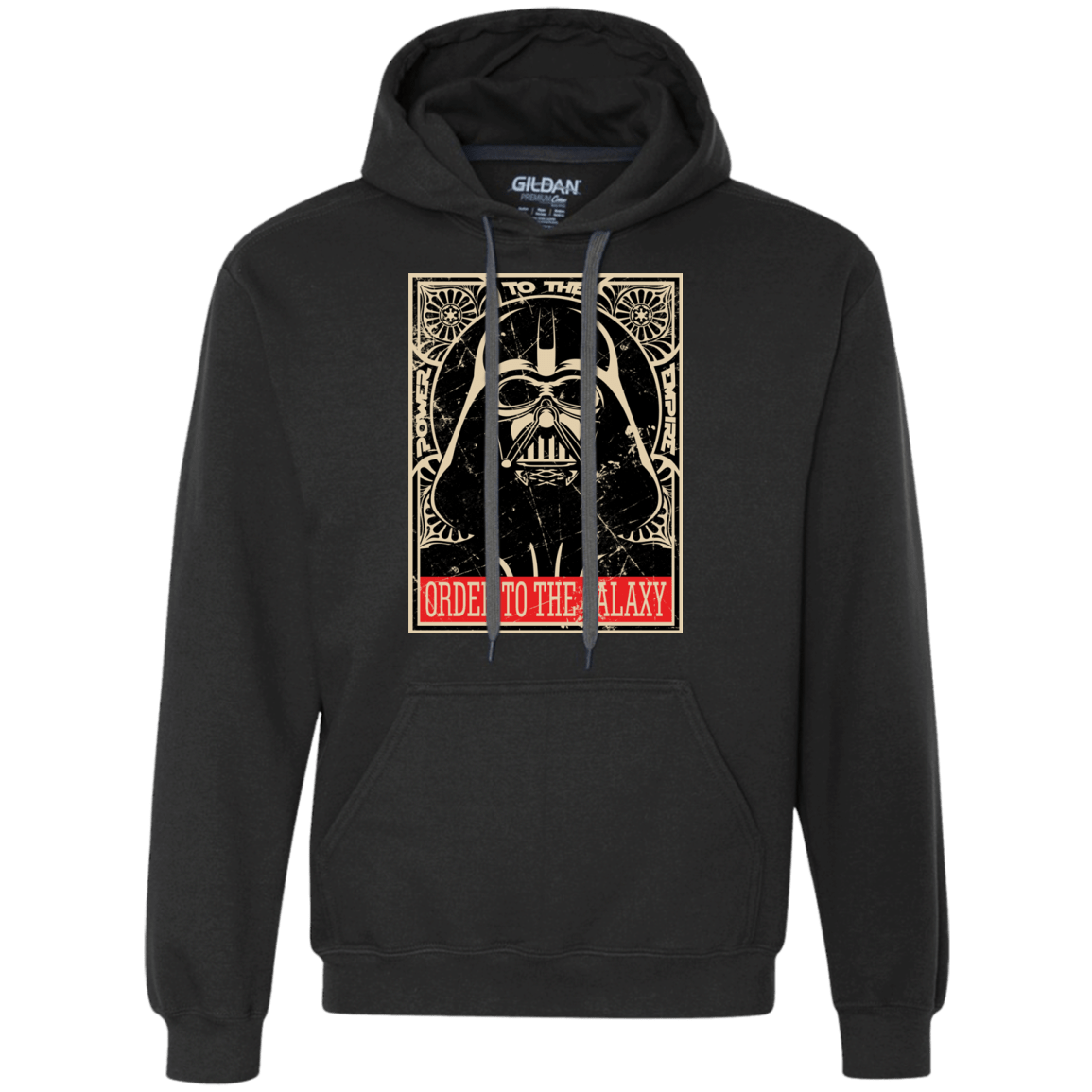 Sweatshirts Black / S Order to the galaxy Premium Fleece Hoodie