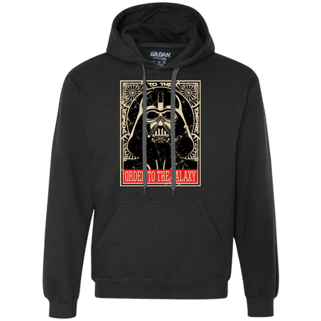 Sweatshirts Black / S Order to the galaxy Premium Fleece Hoodie