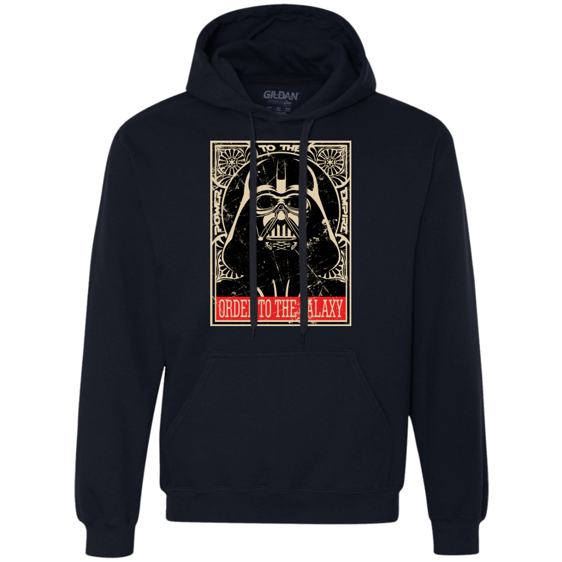 Sweatshirts Navy / S Order to the galaxy Premium Fleece Hoodie