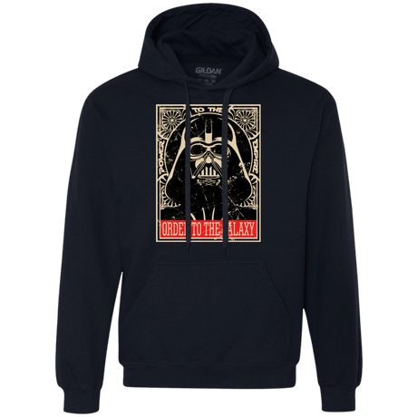 Sweatshirts Navy / S Order to the galaxy Premium Fleece Hoodie