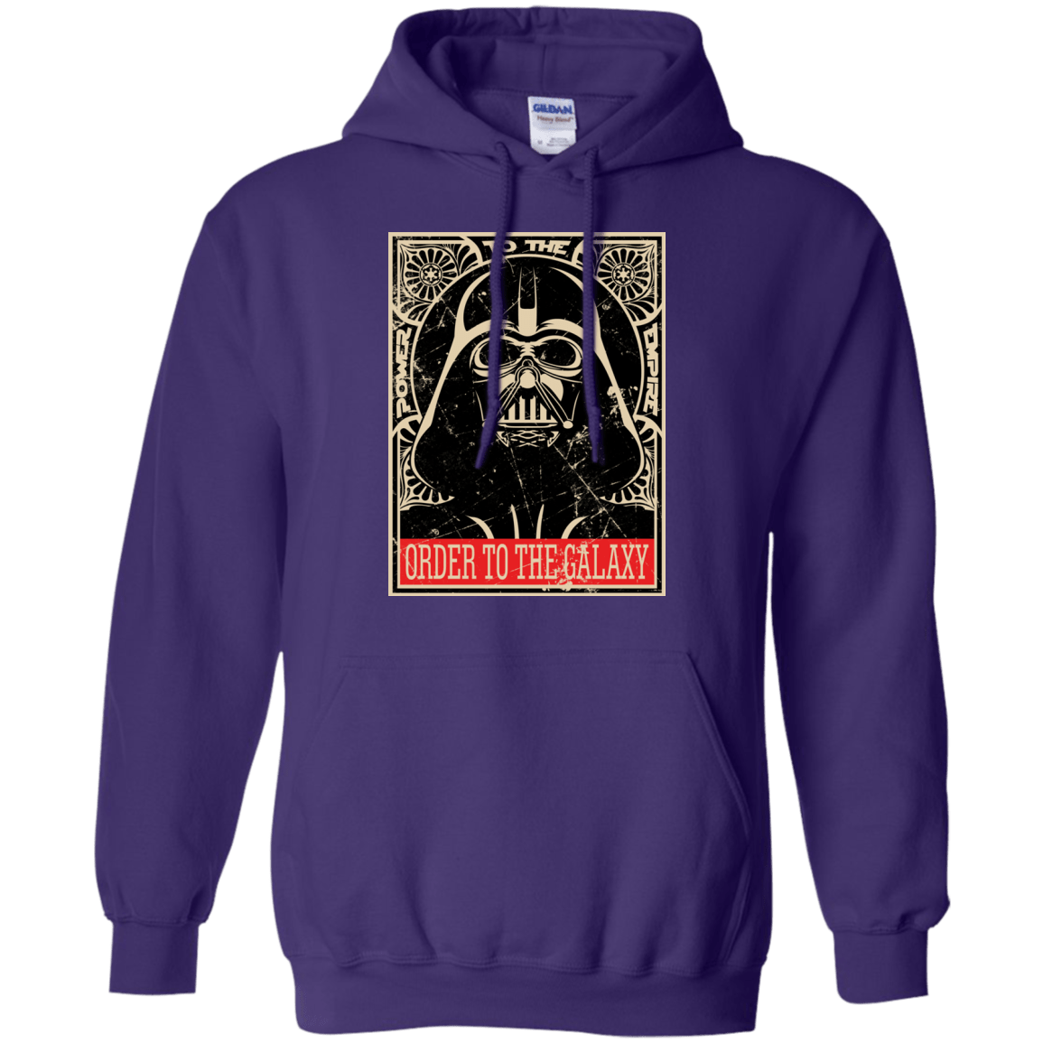 Sweatshirts Purple / S Order to the galaxy Pullover Hoodie
