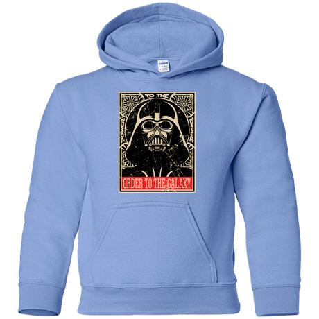 Sweatshirts Carolina Blue / YS Order to the galaxy Youth Hoodie