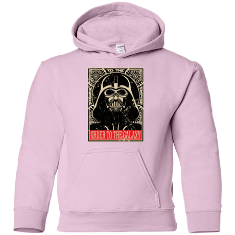 Sweatshirts Light Pink / YS Order to the galaxy Youth Hoodie
