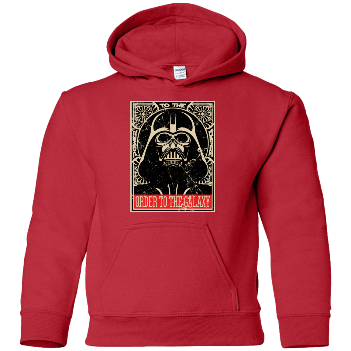 Sweatshirts Red / YS Order to the galaxy Youth Hoodie